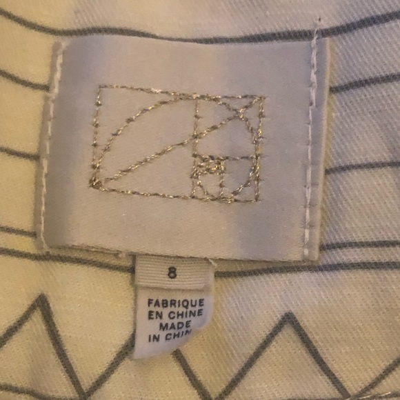 Anthropologie Linen/Cotton Shorts - Size 8 - Picture 5 of 7